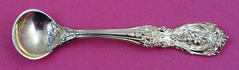 Master Salt Spoon vermeil new 3 3/4